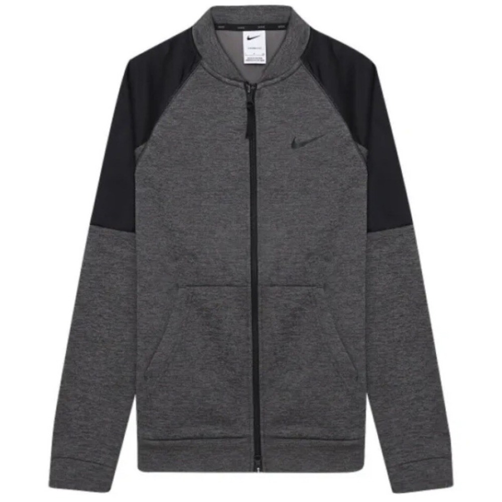 Nike Therma Fit Training Bomber Jacket DQ4852-071 Gray Men's XL